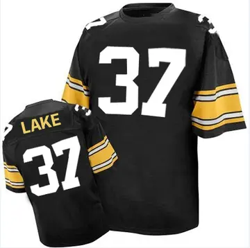 Luq Barcoo Youth Nike Black Pittsburgh Steelers Custom Game Jersey Size: Medium