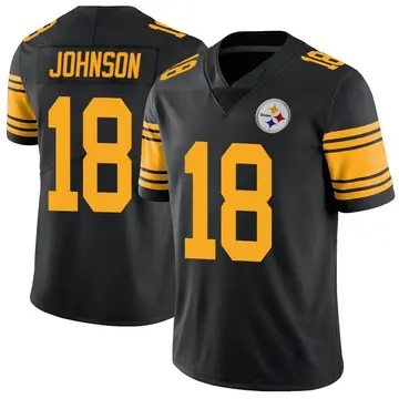 Diontae Johnson Signed Pittsburgh Steelers Jersey (JSA COA) 2019 Dft P –  Super Sports Center