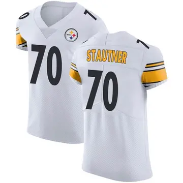 ERNIE STAUTNER #70 PITTSBURGH STEELERS AWAY REPLICA FOOTBALL JERSEY 3X-LARGE