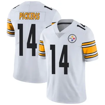 Nike Men's Pittsburgh Steelers George Pickens #14 White, 45% OFF