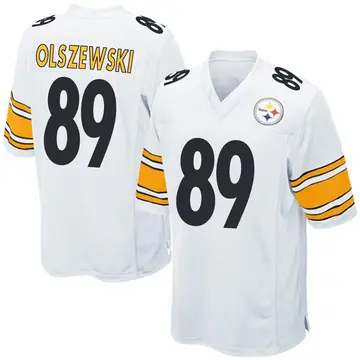 Pittsburgh Steelers #89 Gunner Olszewski Game Used Color Rush Jersey vs  Cincinnati Bengals 11.20.22