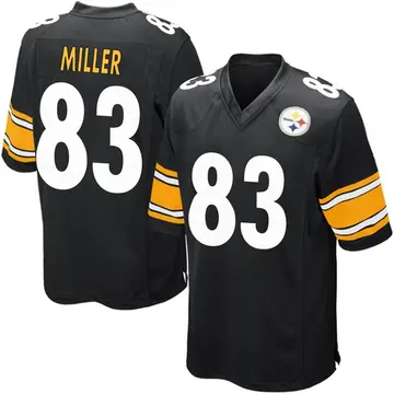 Heath Miller Pittsburgh Steelers Youth Pink Football Jersey