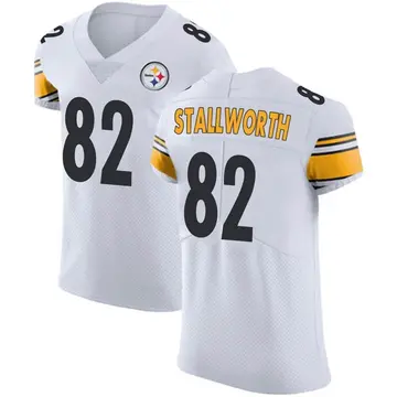 Blank Jersey White Steelers Elite Vapor Untouchable Men