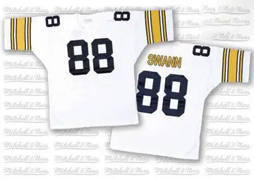 Jersey Ninja - Pittsburgh Steelers Black Lynn Swann Crossover Hockey Jersey