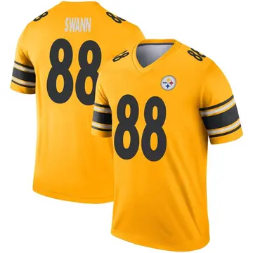 Jersey Ninja - Pittsburgh Steelers Black Lynn Swann Crossover Hockey Jersey