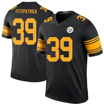 Men's Nike Minkah Fitzpatrick White Pittsburgh Steelers Game Player Jersey