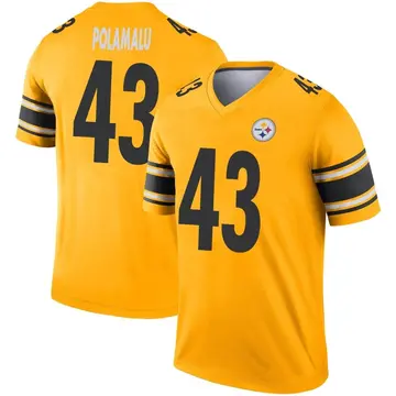 Pittsburgh Steelers - Cam Heyward with the Troy Polamalu #SBXL jersey  