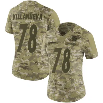 steelers villanueva salute to service jersey