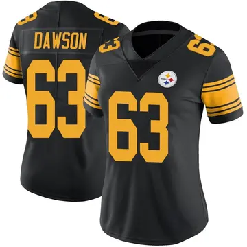 Men's Pittsburgh Steelers #63 Dermontti Dawson Black Retired Player 1967  Home Throwback NFL Jersey on sale,for Cheap,wholesale from China