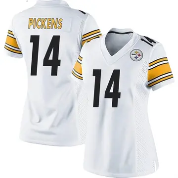 George Pickens Pittsburgh Steelers Nike Men's Dri-Fit NFL Limited Football Jersey in White, Size: 2XL | 31NMPTLR7LF-GY1