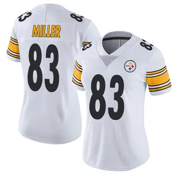 Heath Miller Signed White Pittsburgh Steelers Jersey (TSE Holo) 2x Pro –