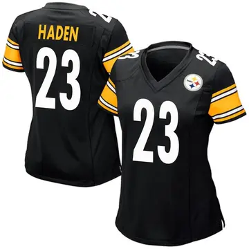 Joe Haden Signed Custom Black Football Jersey (Round #s), 58% OFF