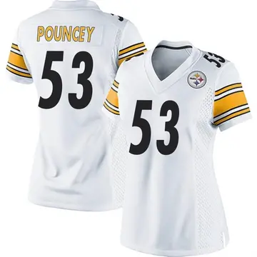 MAURICE POUNCEY PITTSBURGH STEELERS COLOR 8X10 COLOR-RUSH UNIFORM