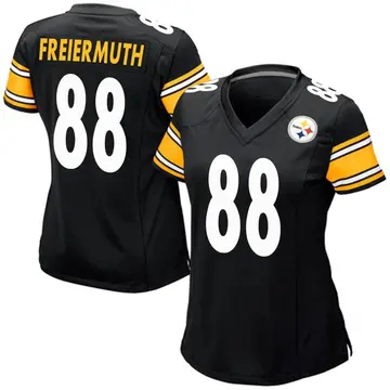 PAT FREIERMUTH PITTSBURGH STEELERS BLACK COLOR RUSH LIMITED JERSEY STITCHED