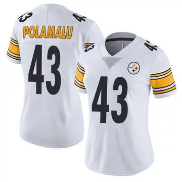 Troy Polamalu #43 Mitchell & Ness Limited Platinum 100 Year Jersey