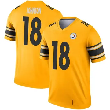 Diontae Johnson Signed Steelers Jersey (JSA COA) Pittsburgh Wide Recei –  Super Sports Center